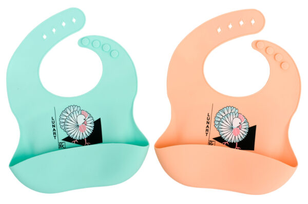 Lunart Silicone Bibs Rooster
